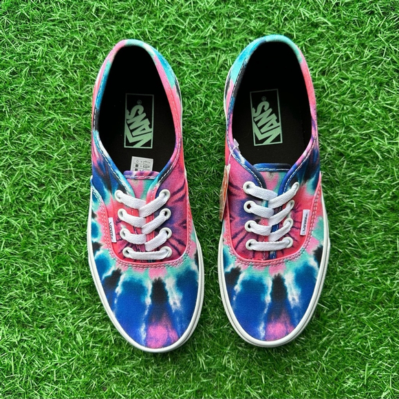 Vans Authentic Tie Dye Multi Color True White - Picture 6 of 7